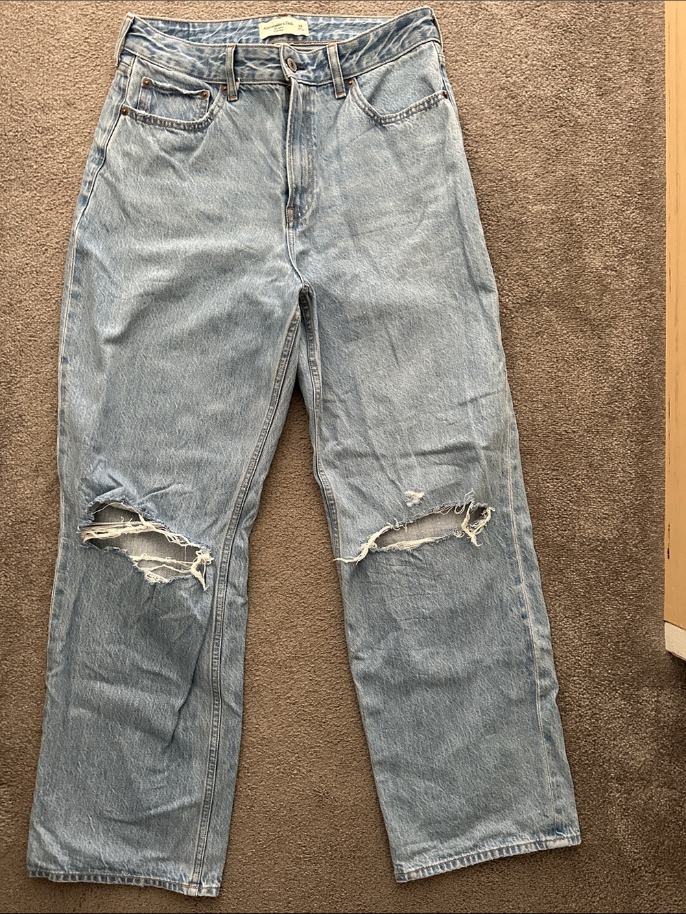 Curve love the loose high rise jeans